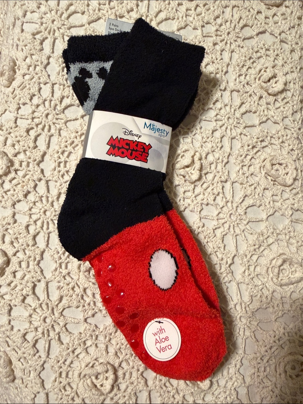 Majesty Spa Disney Mickey Mouse spa socks